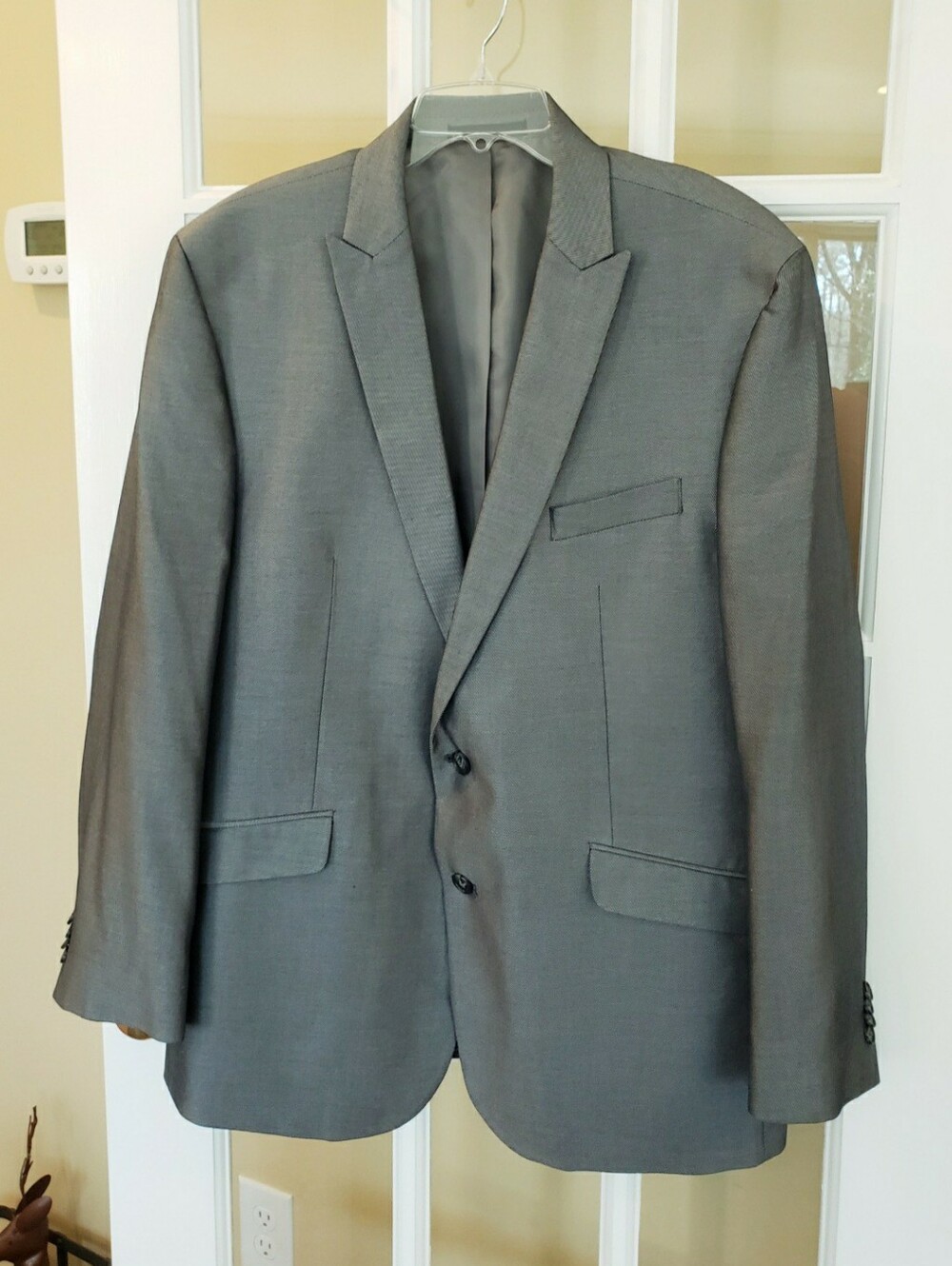 Kenneth Cole Reaction Charcoal Blazer - Size: 44R